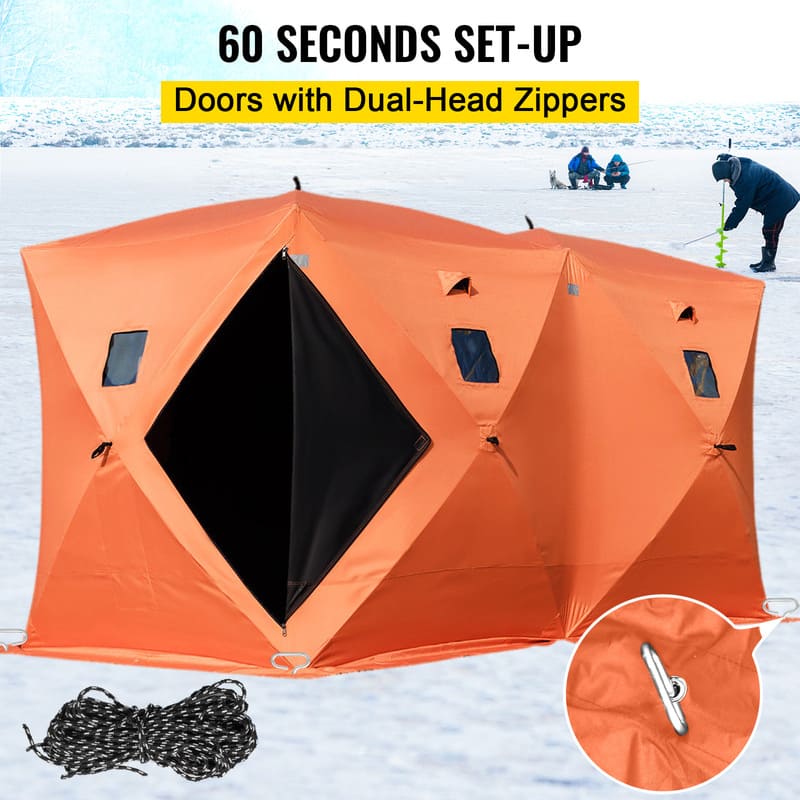 8 Person Ice Fishing Shelter