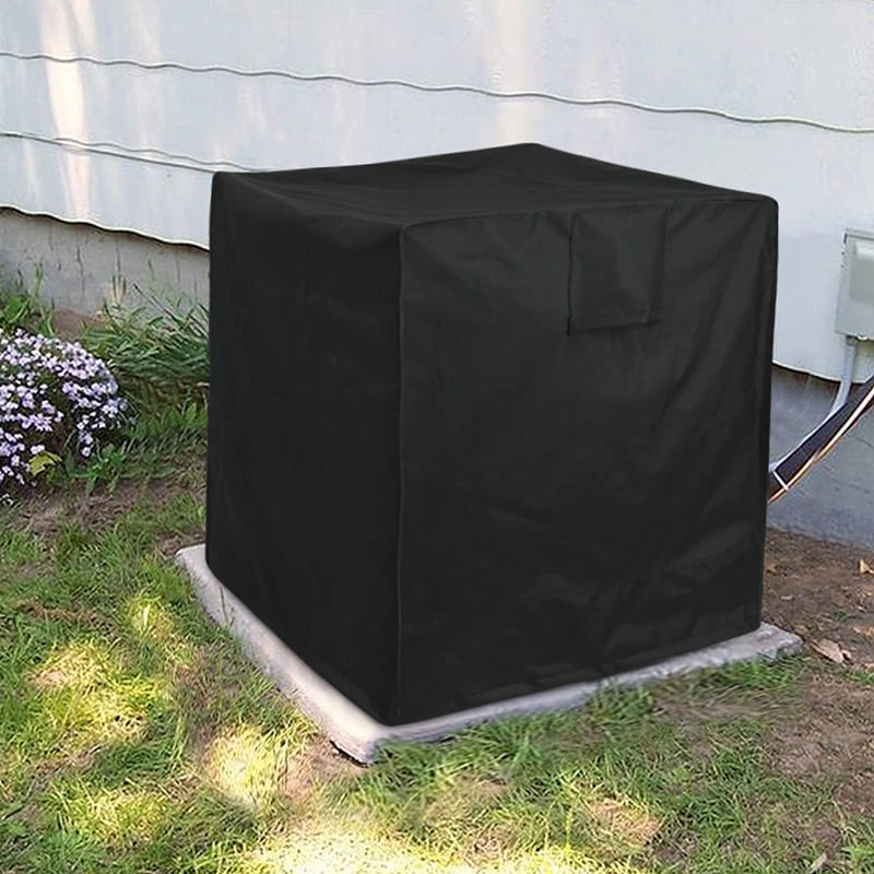 Black Air Conditioning Cover Regular